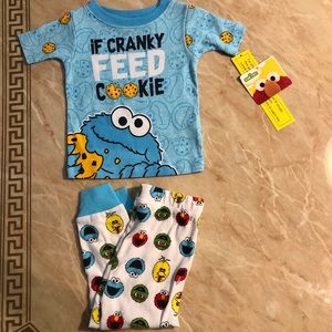 Cookie Monster 🍪 little guy pj’s